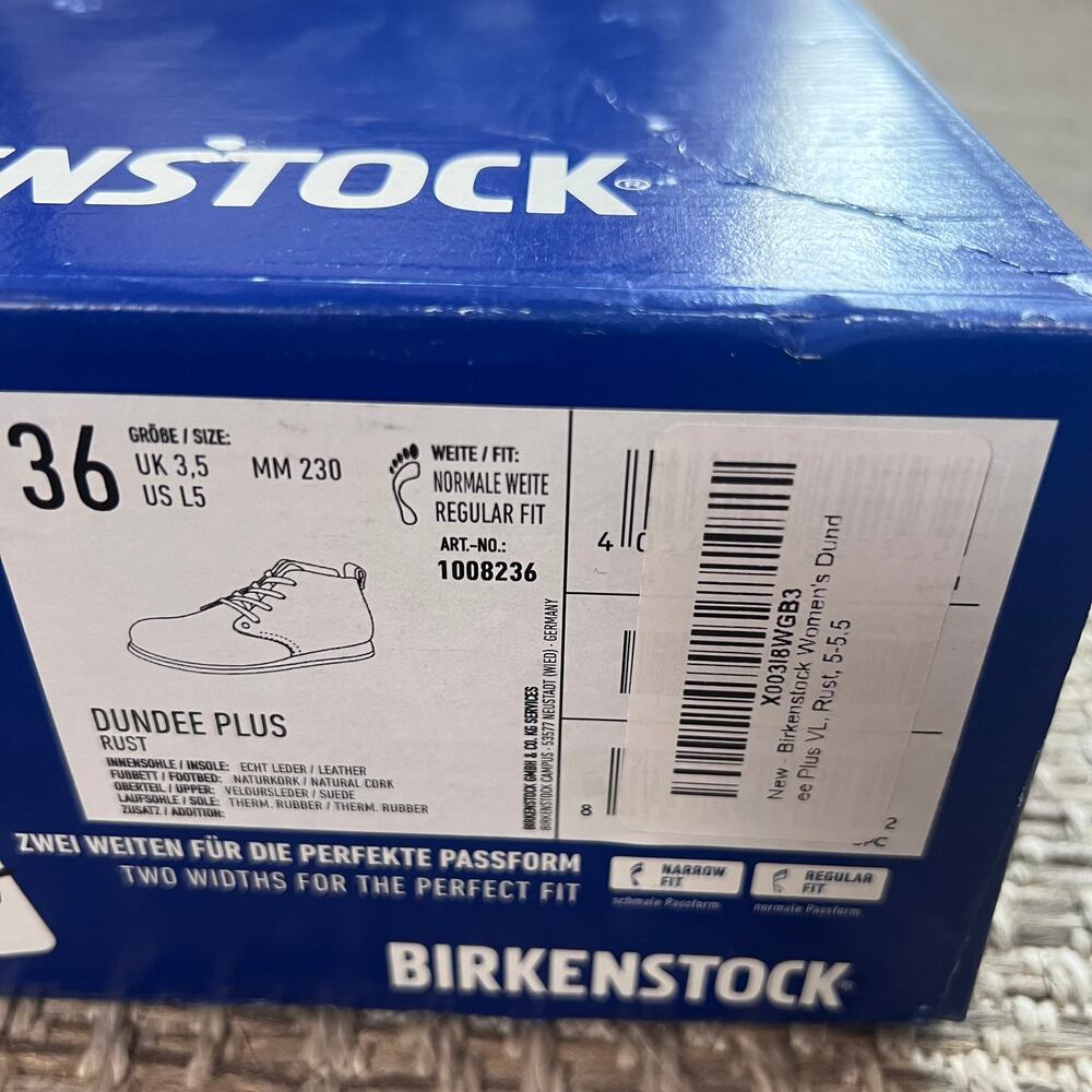 Birkenstock Dundee Plus Boot Sz 36/Ladies 5 - Picture 3 of 5